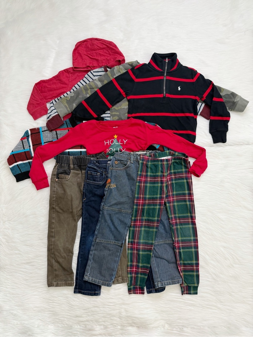 Boys Toddler Size 4T Fall/Spring Clothes LOT
